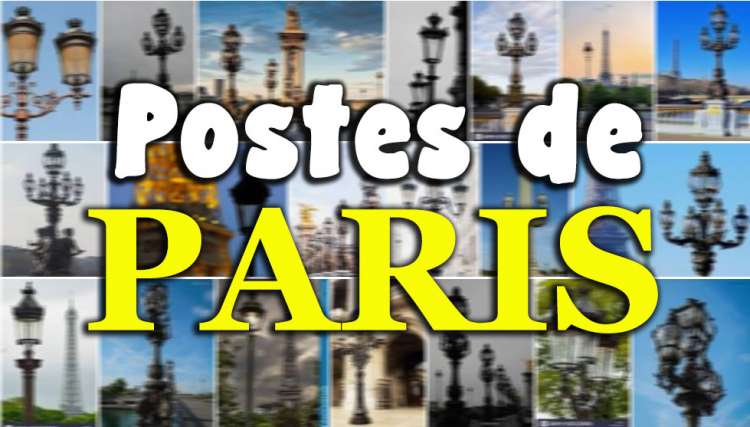 Os postes de luz mais bonitos de Paris